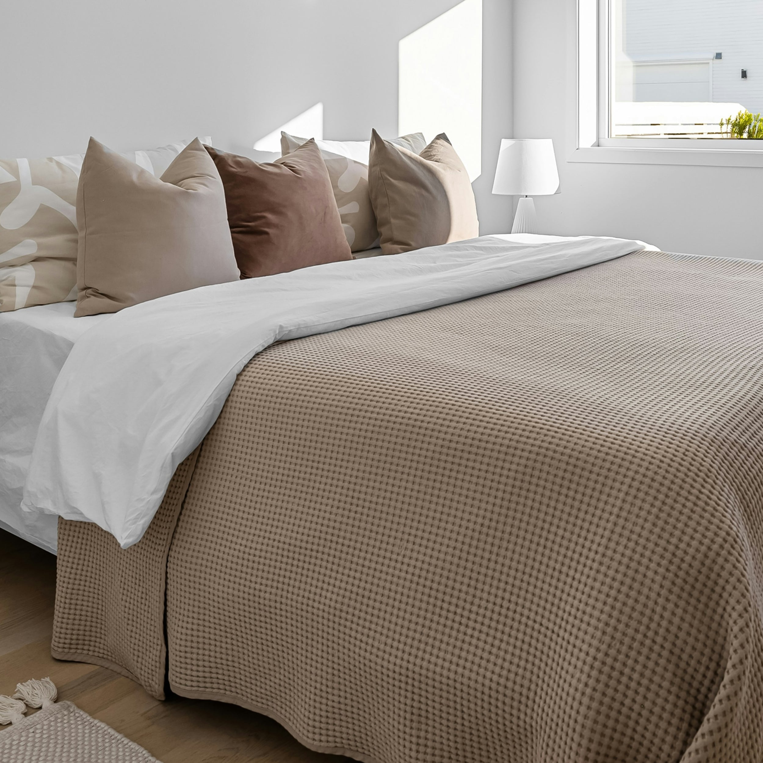 Waffle Coverlet