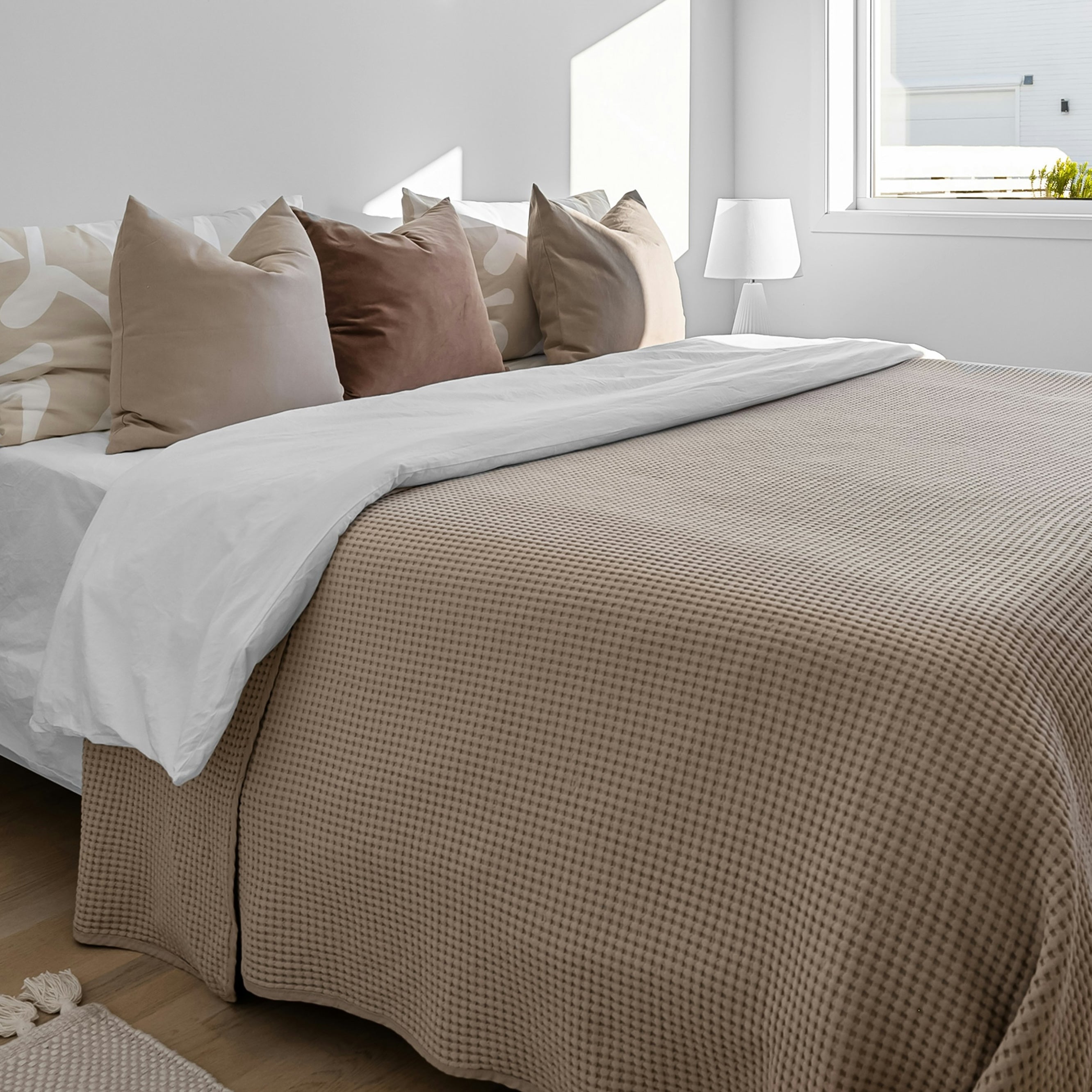 Waffle Coverlet