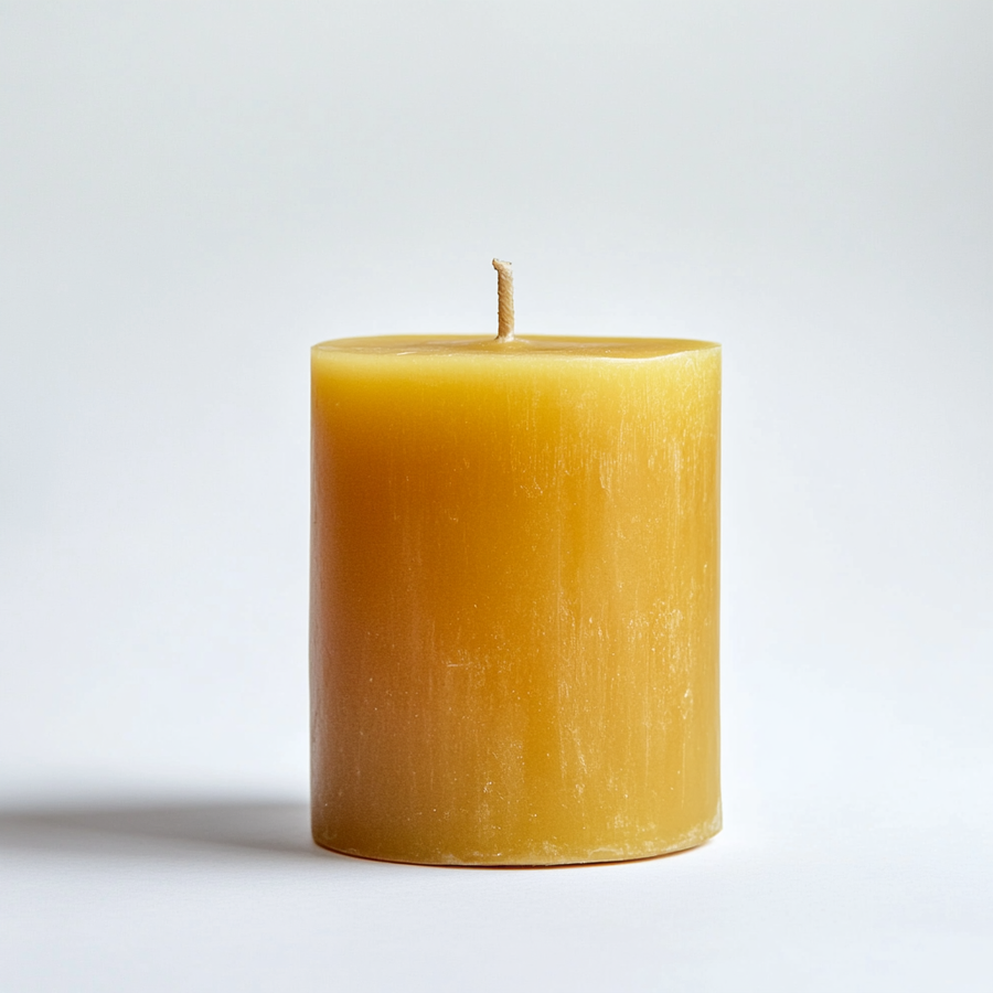 Beeswax Pillar Candle