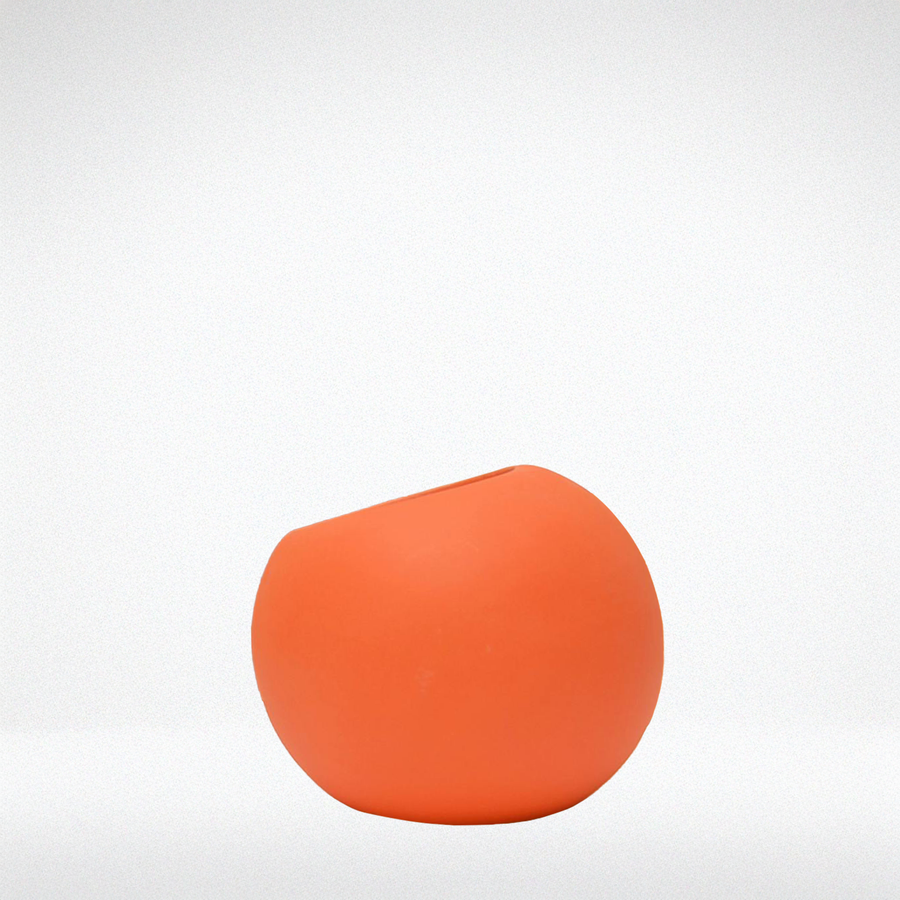 Half Peachy Vase