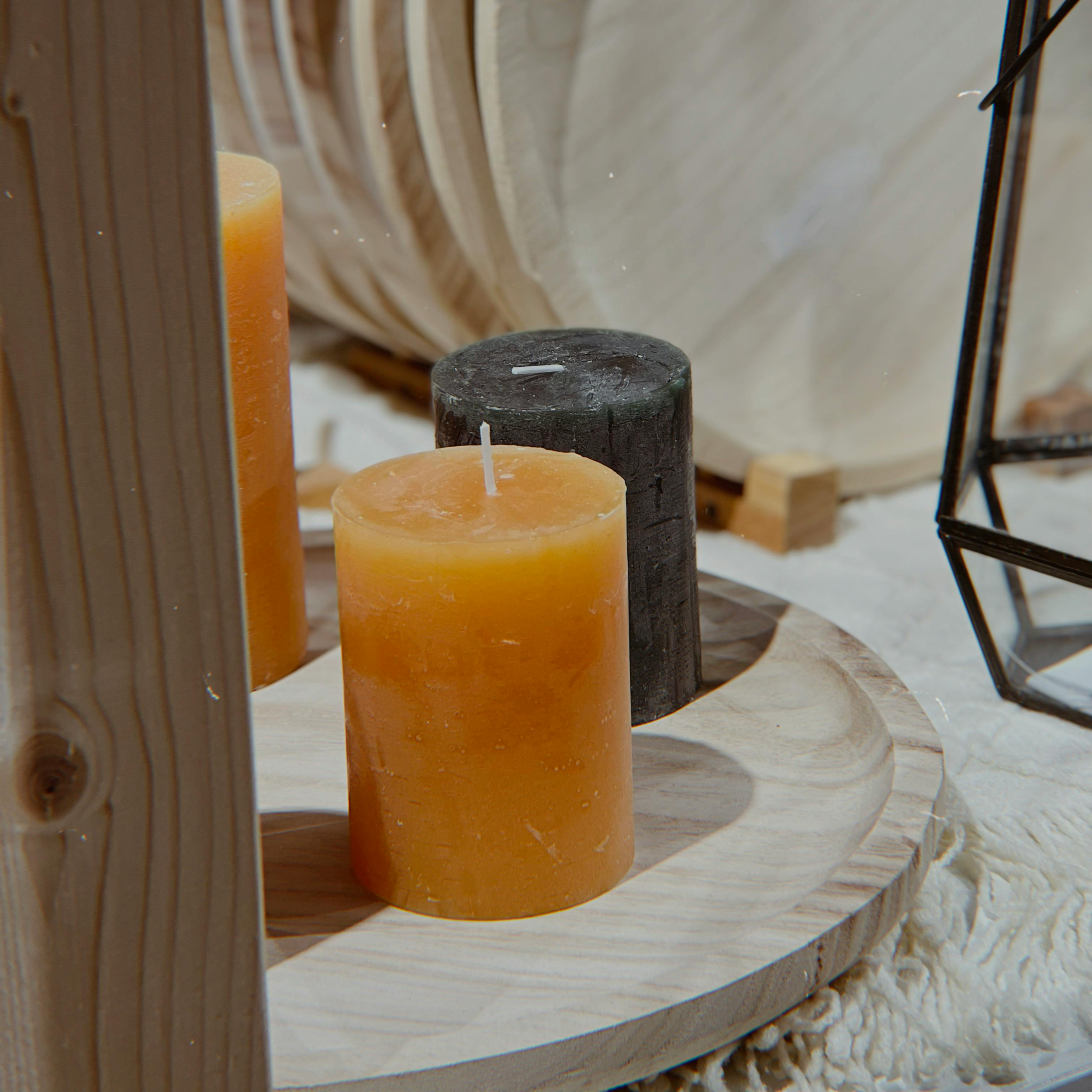 Beeswax Pillar Candle