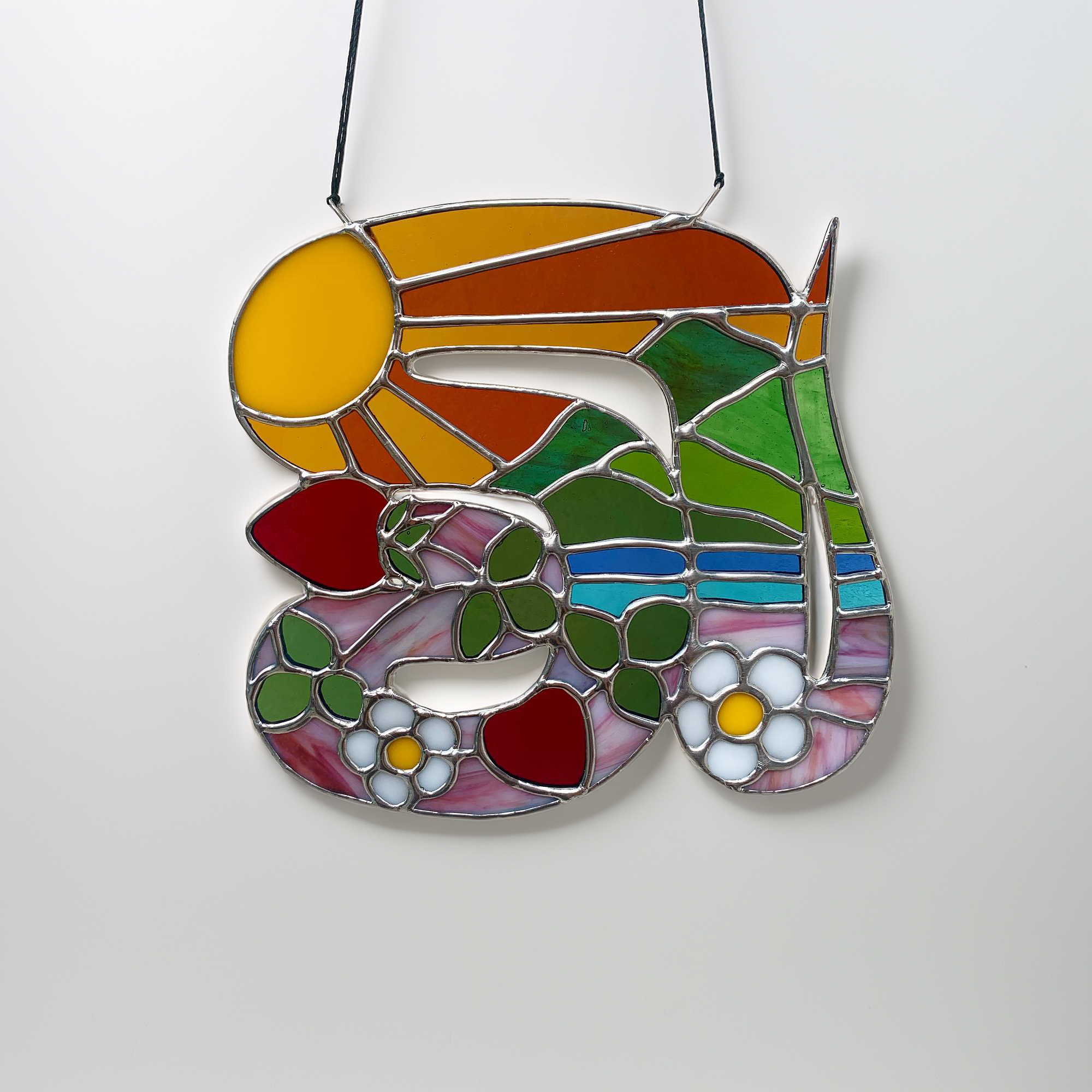 Summer Snake Window Hanger